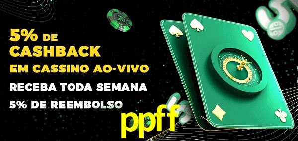 Promoções do cassino ao Vivo ppff